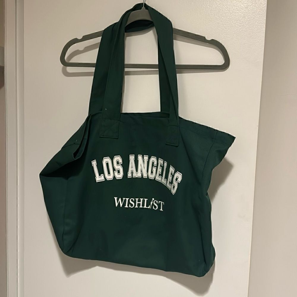 Los Angeles Hunter Green Tote Bag